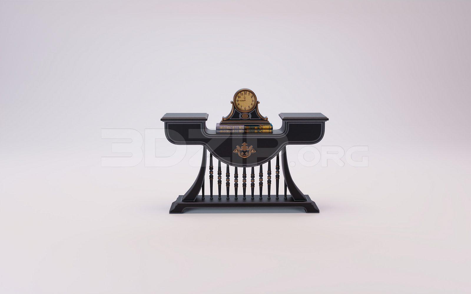 Console Table — preview 1 (3dzip)