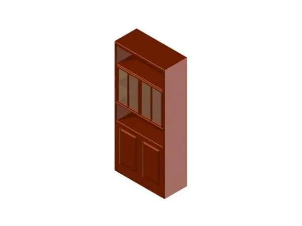 Wall Unit 2 teak