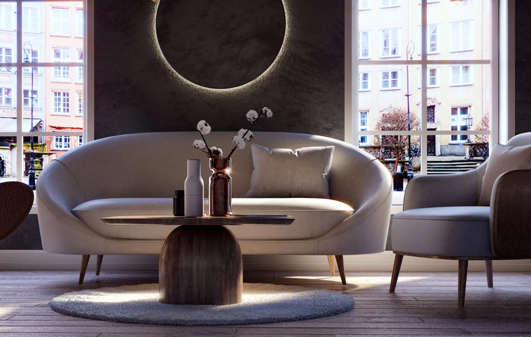 Interior Livingroom Scene