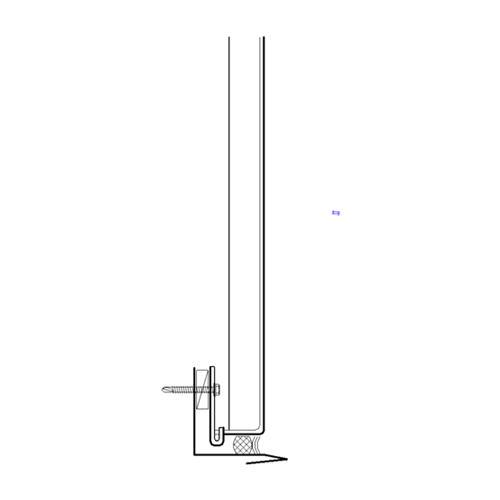 Metal Panel with Flashing