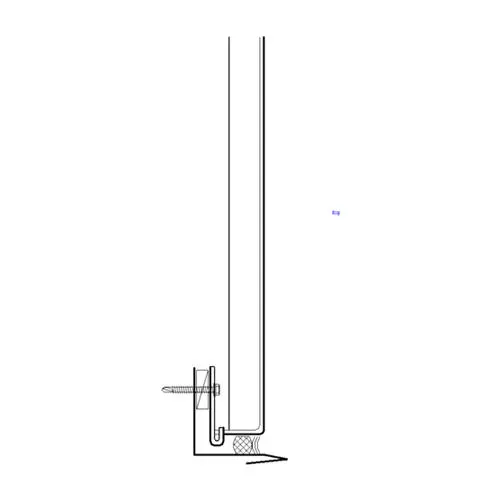 Metal Panel with Flashing