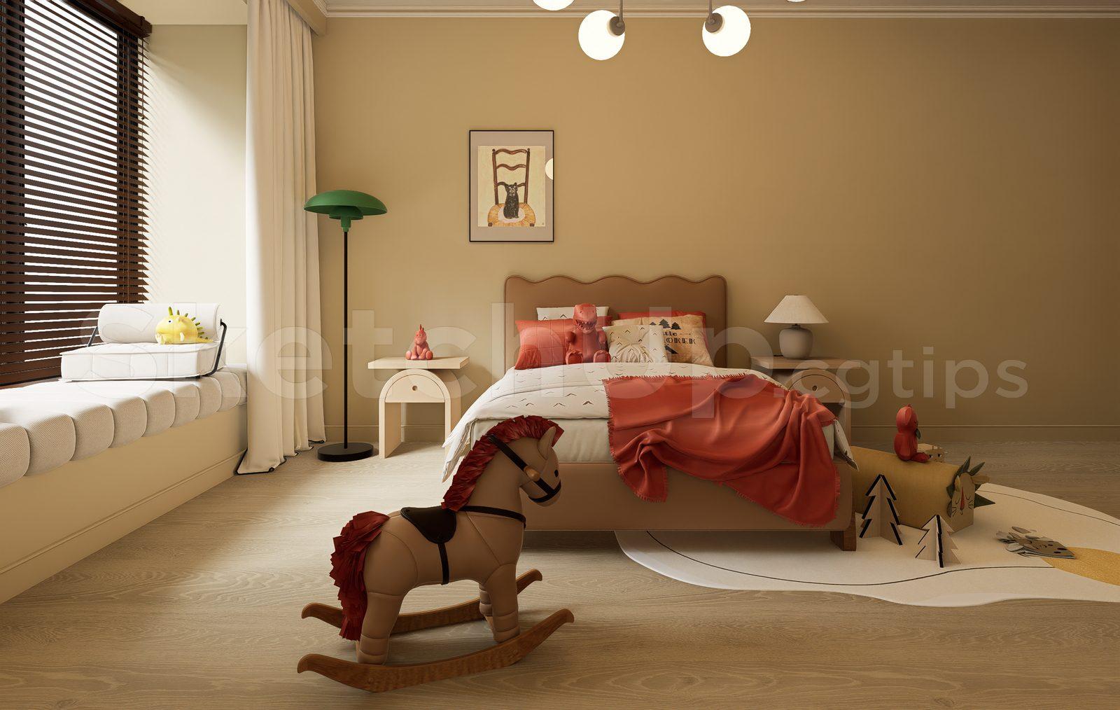 Kids Bedroom Interior
