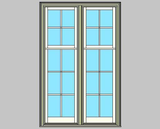 Kolbe Ultra Series Traditional Double Hung Cottage 2-Wide Units