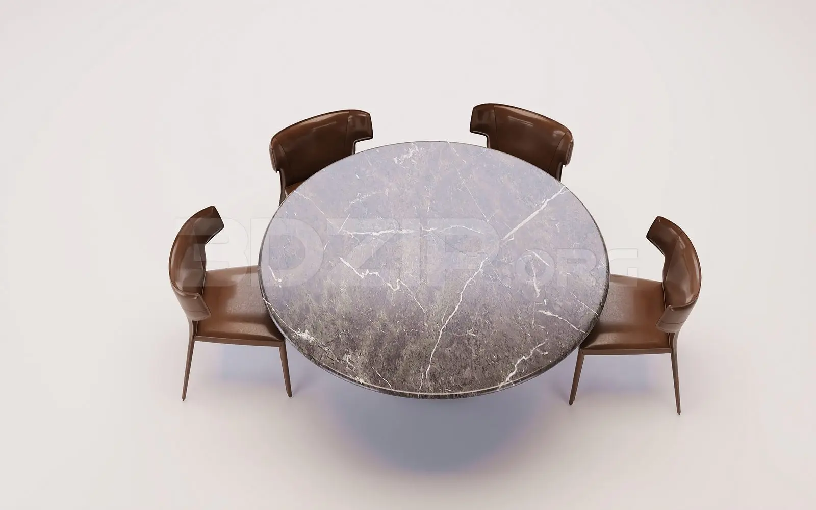 Dining Table & Chair Model for Interior Design