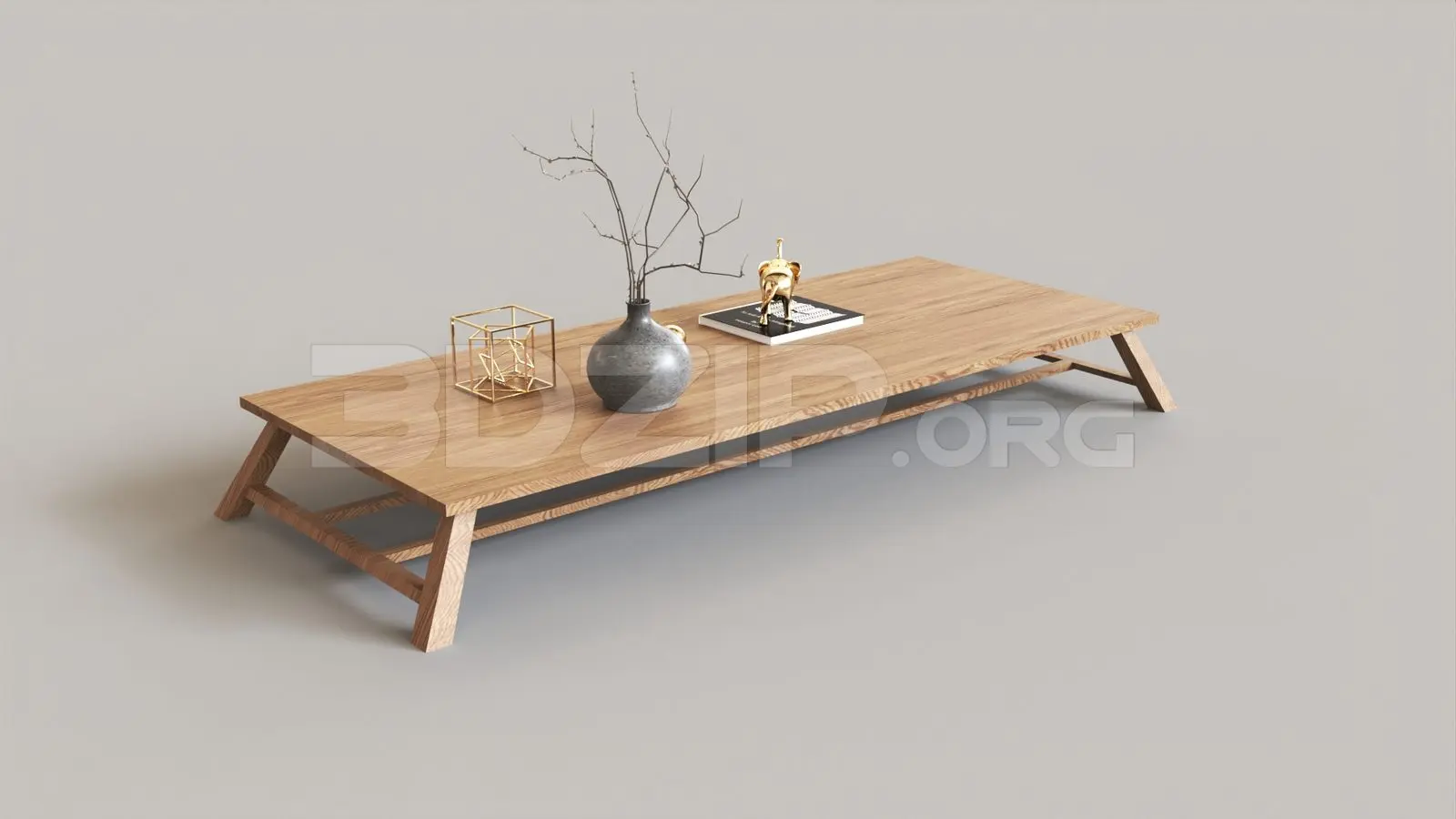 Tea Table — preview 1 (3dzip, CC0)
