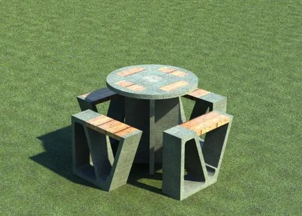 Garden Furniture — preview 1, by Revit 2013 (RevitCity, CC0)
