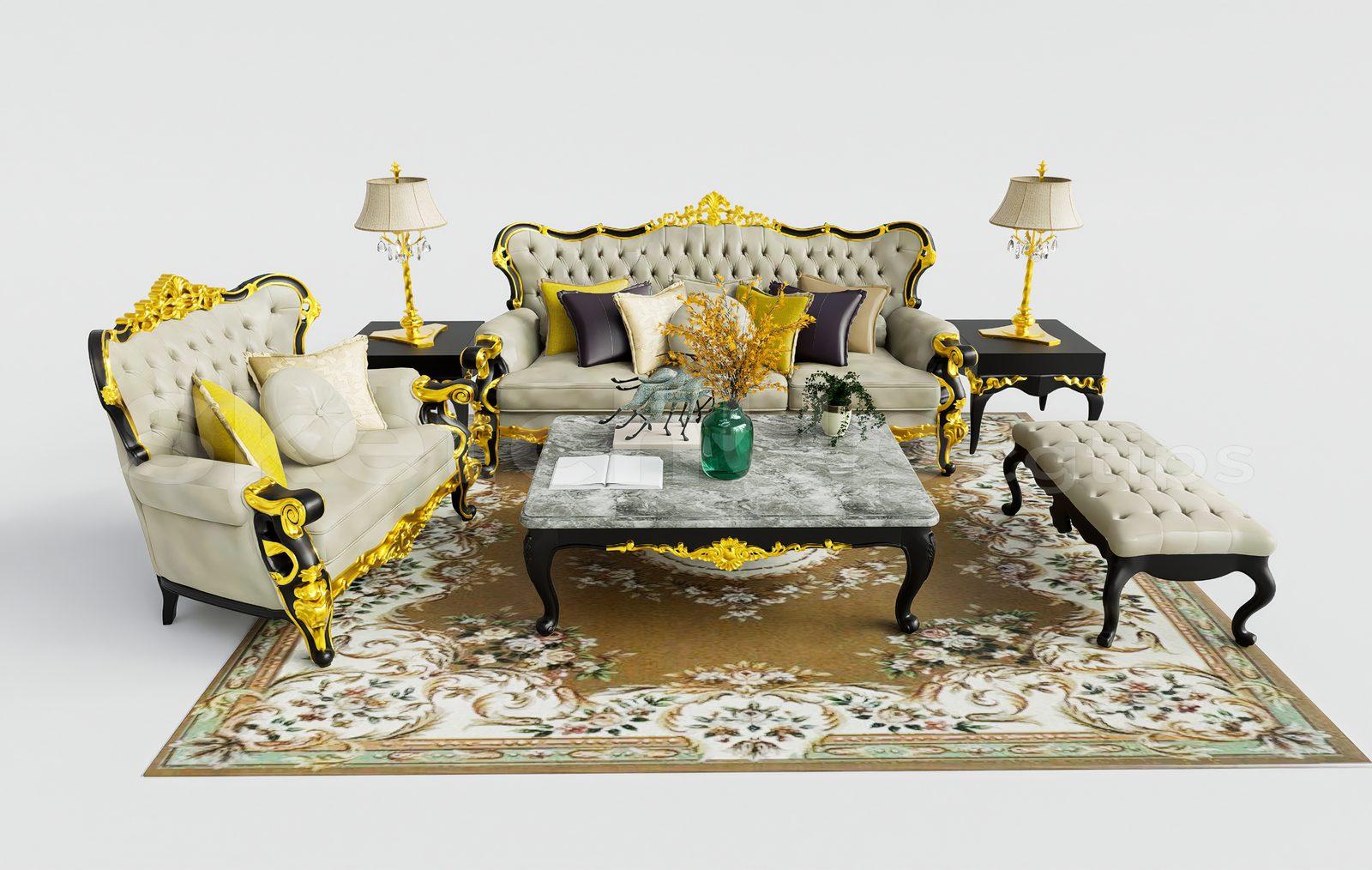Neoclassical Sofa