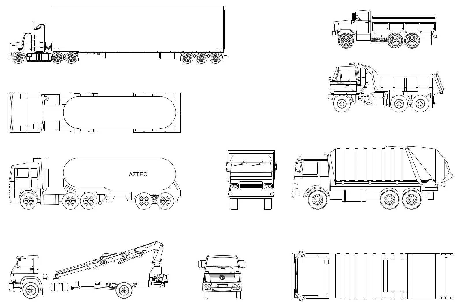 Trucks set