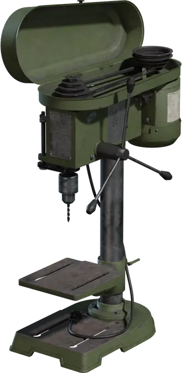 Drill Press 1 — preview 1, by Viktor (Poly Haven, CC0)