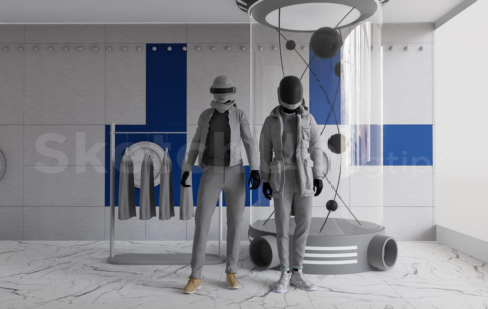 A Mannequin For Fashion Clothing