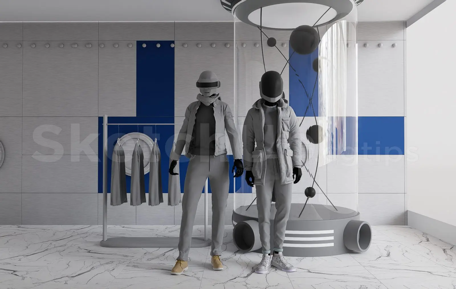 A Mannequin For Fashion Clothing