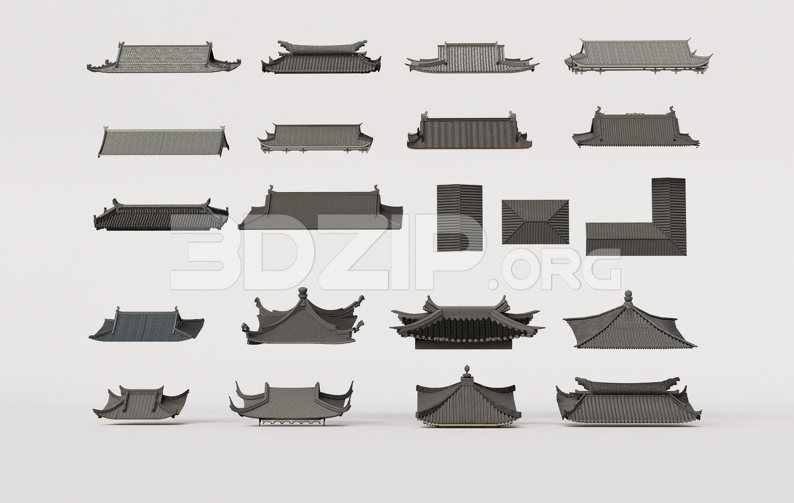 Traditional Asian Roof