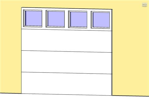 Garage Door with Windows