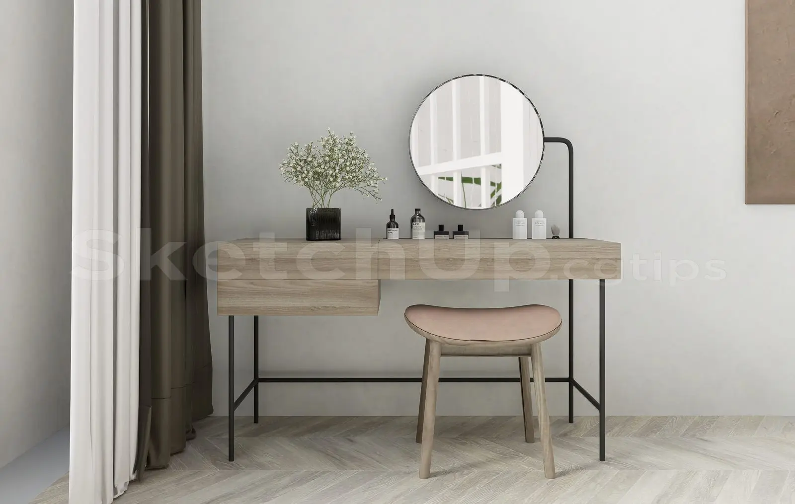 Makeup Table