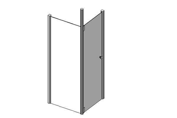 Kohler - K-9856 Profile Pivot Shower Enclosure