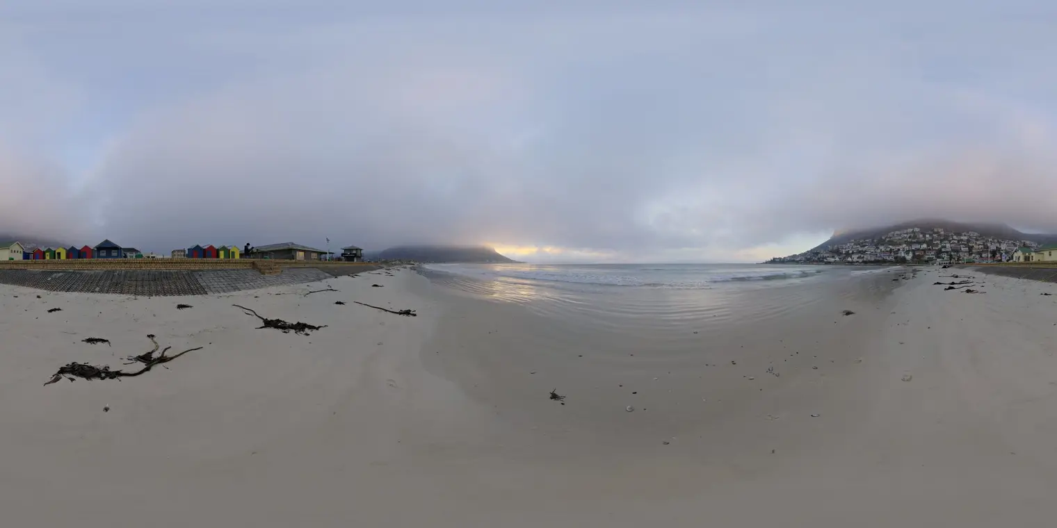 Fish Hoek Beach — preview 1, by Greg Zaal, Rico Cilliers (Poly Haven, CC0)