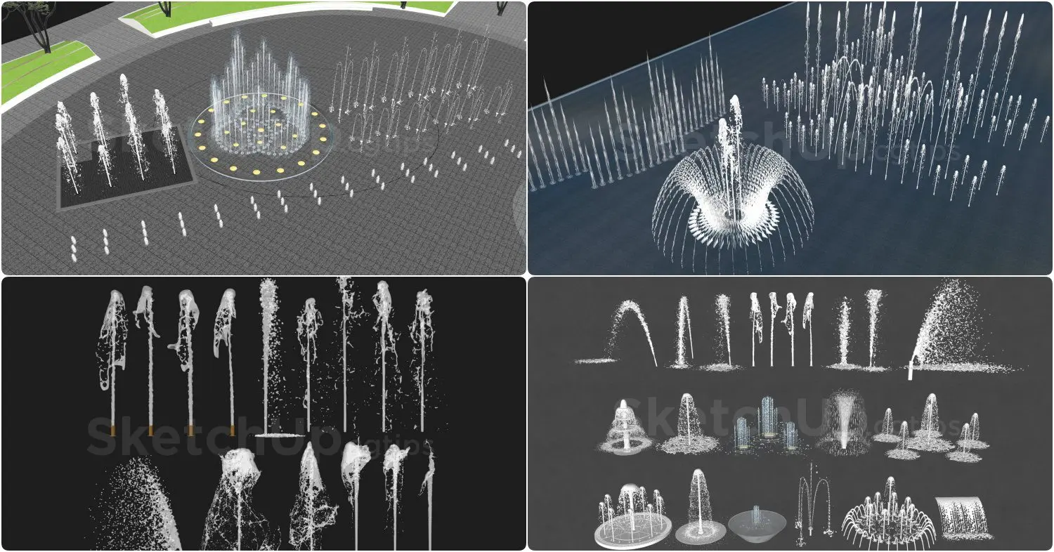 Water Fountain Nozzles