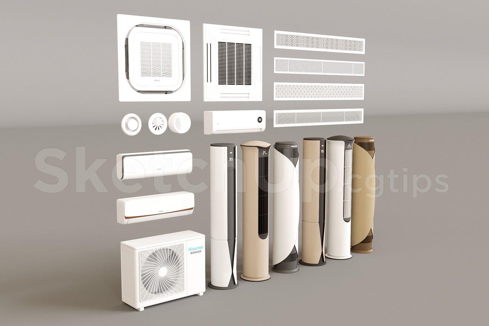 Air Conditioner and Tower fan
