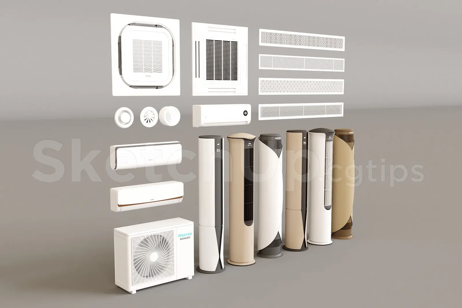 Air Conditioner and Tower fan