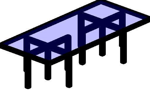 Mesa retangular