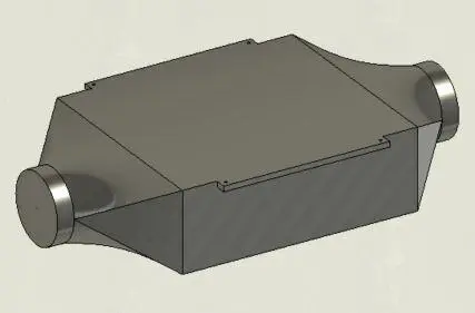 Zehnder Nox Filter Round Duct — preview 1, by Zehnder (RevitCity, CC0)