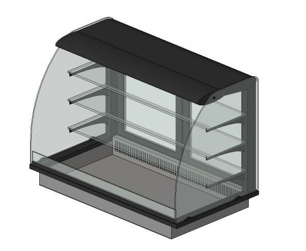 Chilled Multideck Display with Chilled Well