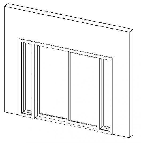 Sliding Glass Door With Sidelights