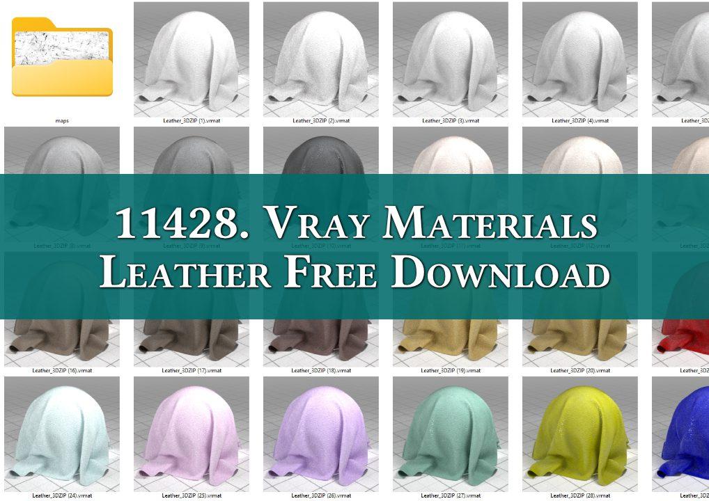 Vray Materials Leather