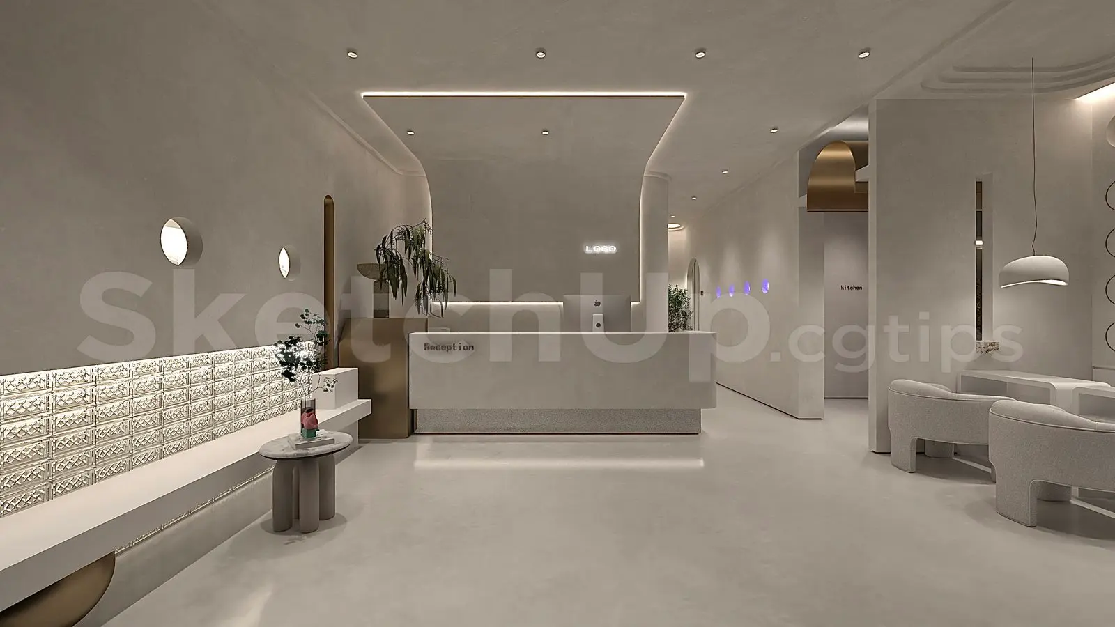 Reception Desk Interior
