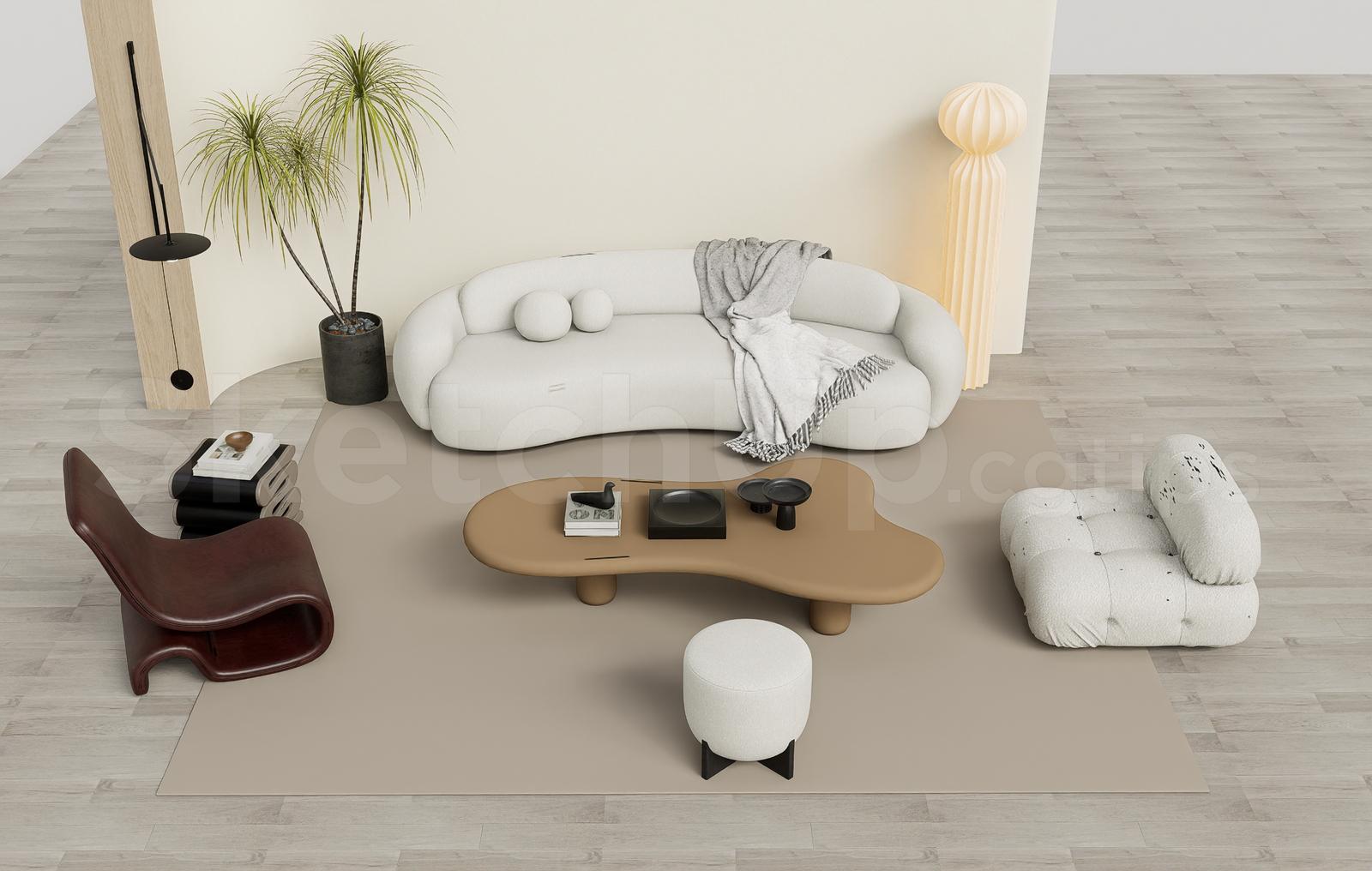 Modern Living Room Furniture Set