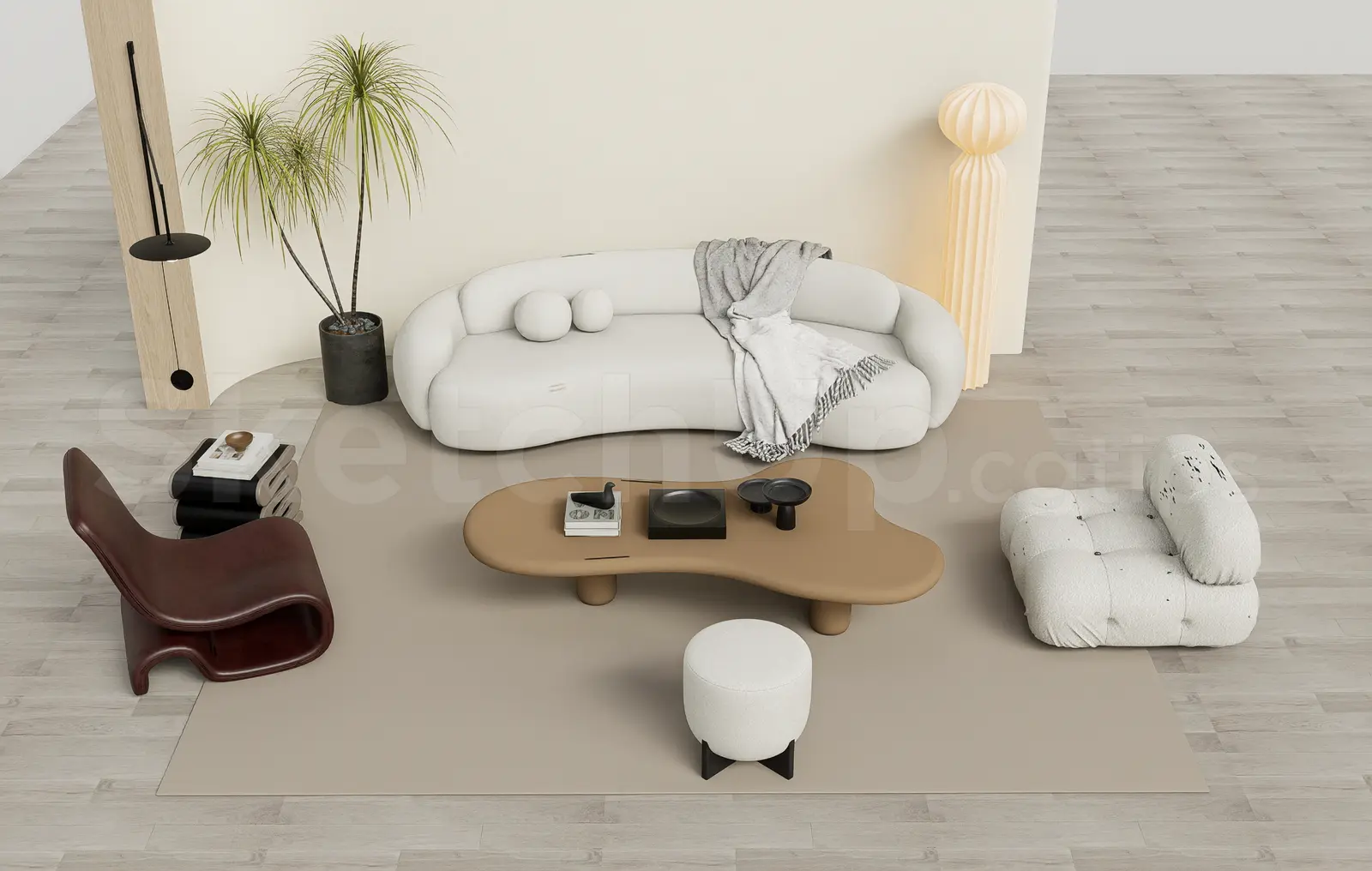 Modern Living Room Furniture Set