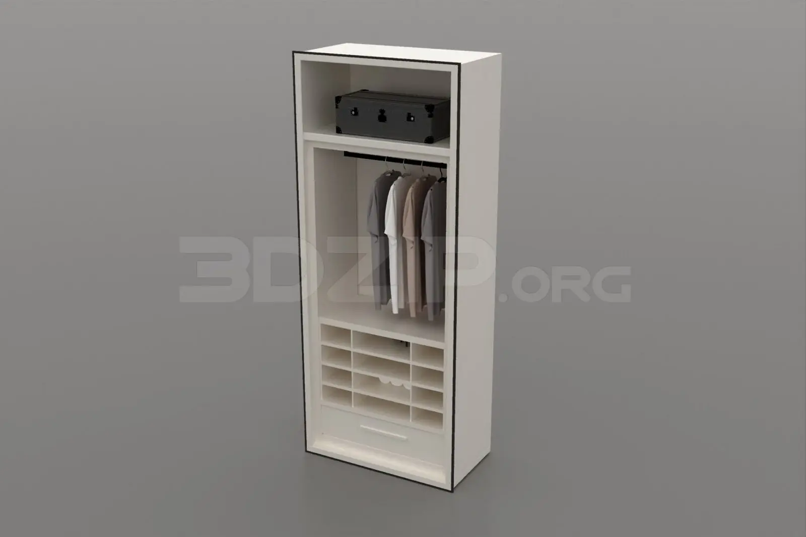 Wardrobe — preview 1, by Se Arc (3dzip, CC0)