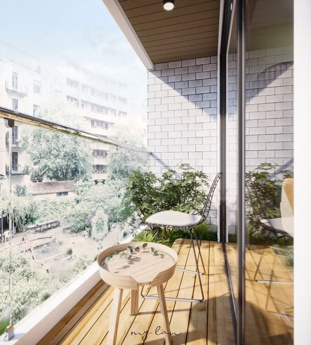 Exterior Balcony 9 Scene