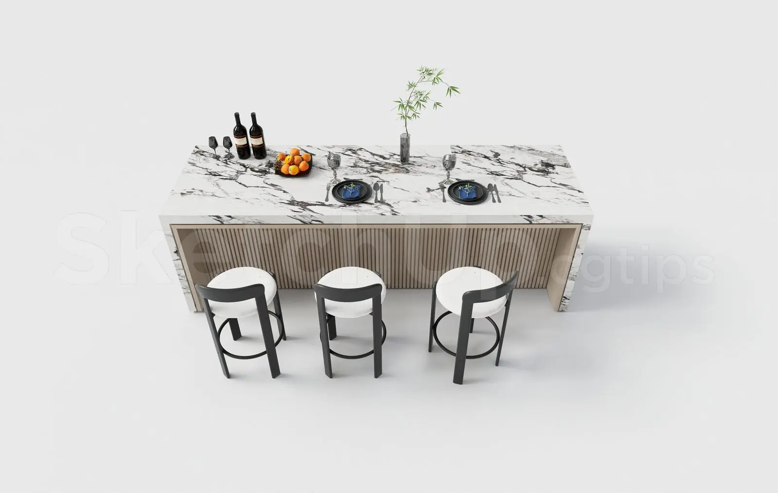 Kitchen Island — preview 1 (cgtips)