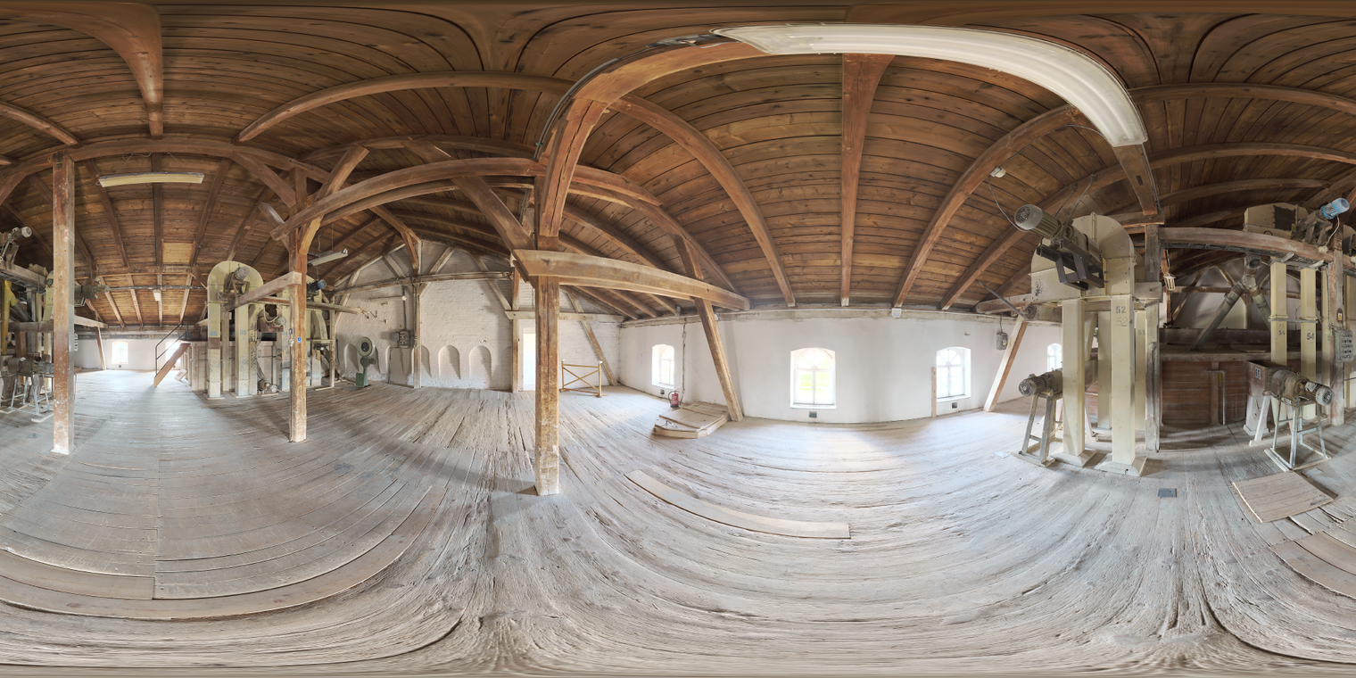 Industrial Wooden Attic