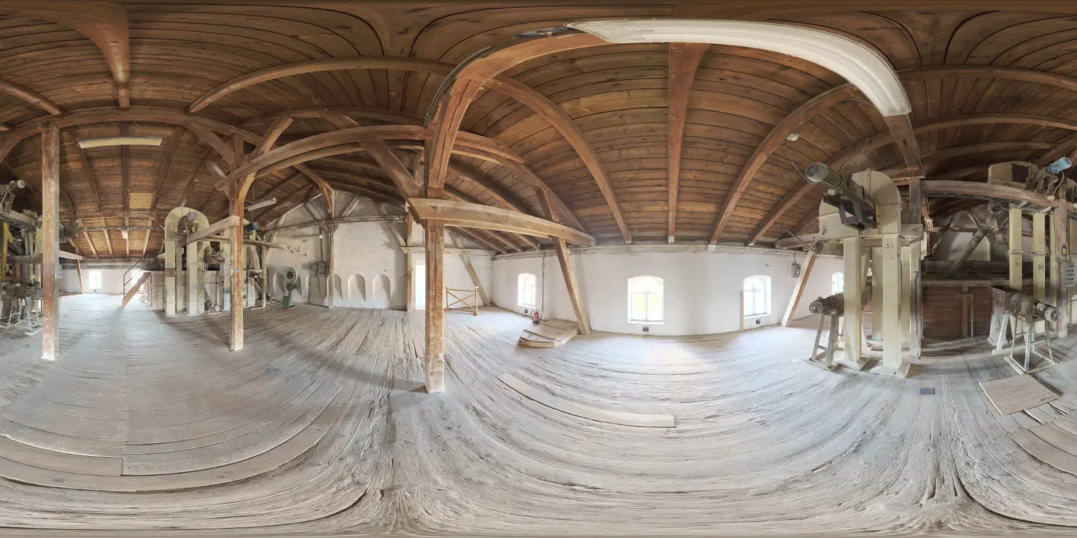 Industrial Wooden Attic