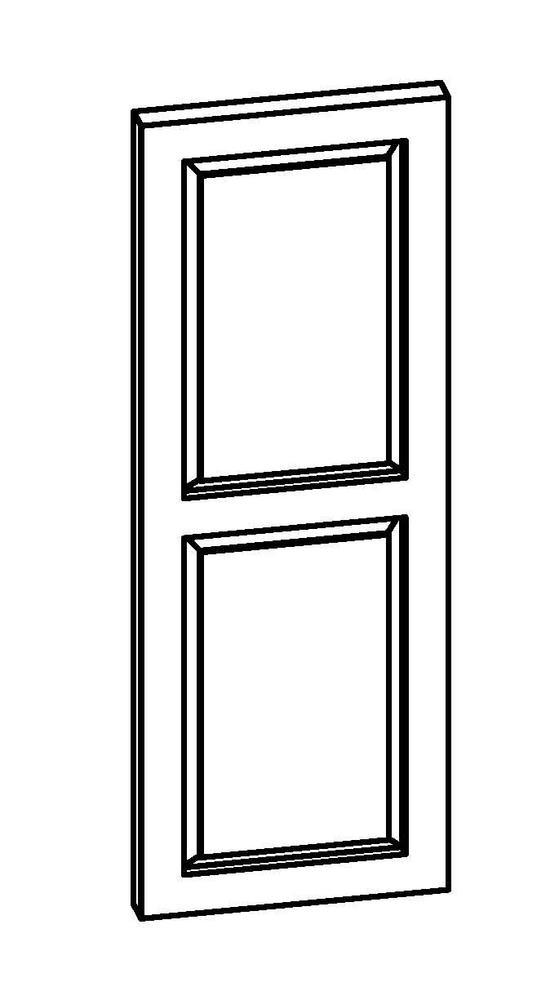 Raised Panel Shutter