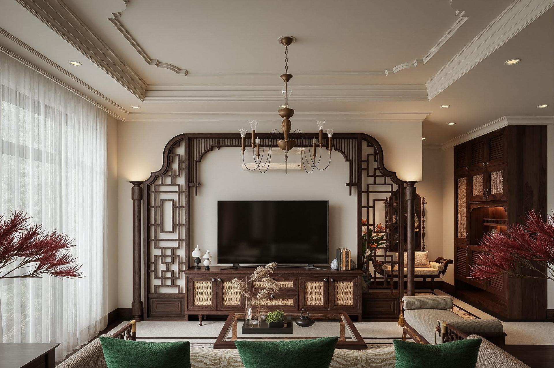 Indochine Living Room Interior