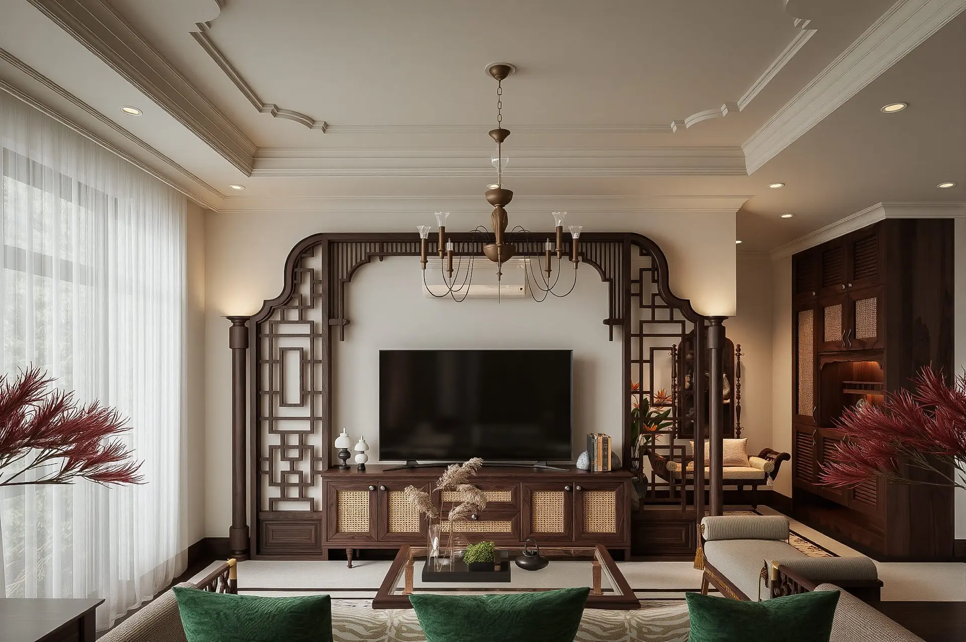 Indochine Living Room Interior