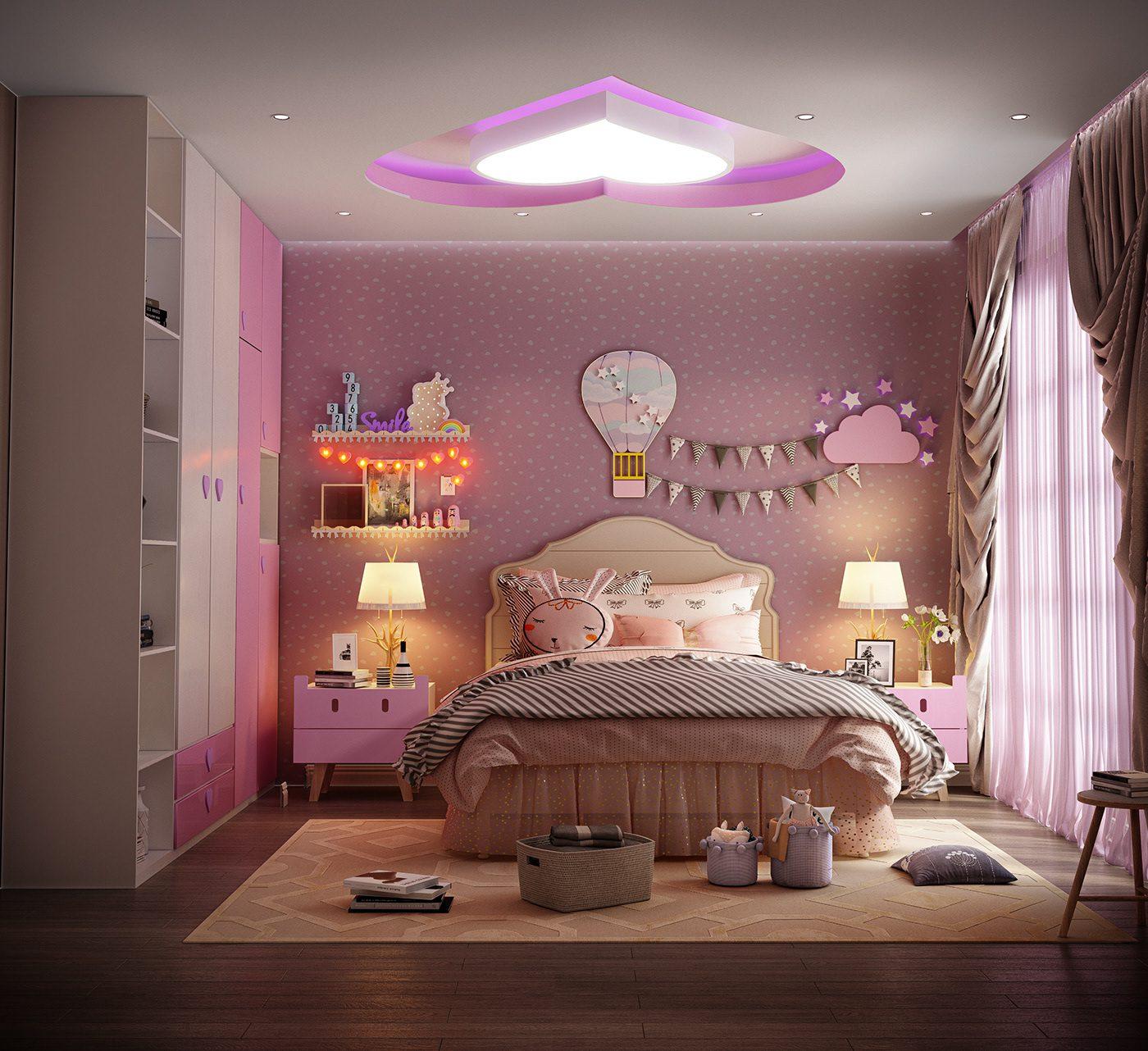 Interior Girl Bedroom