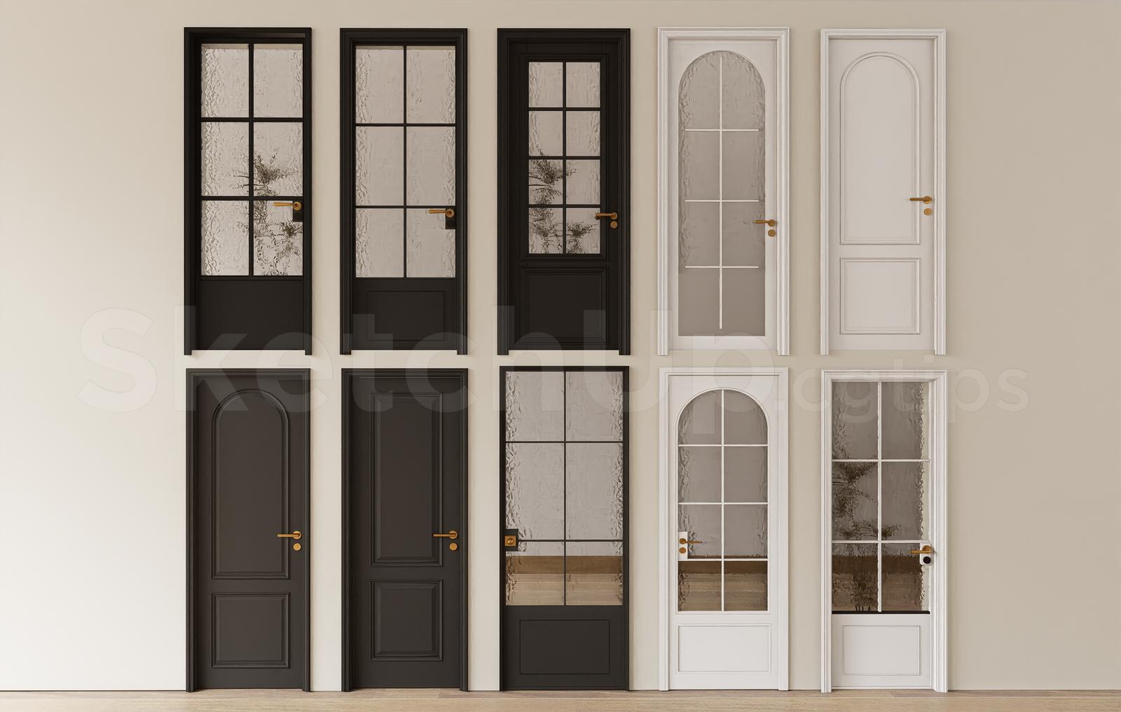 Modern Residential Interior Door