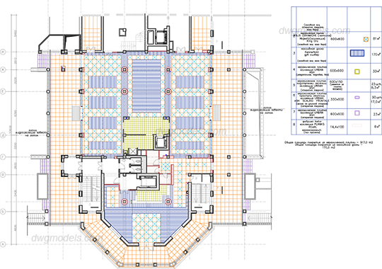 Hotel 2. Floor plan L1