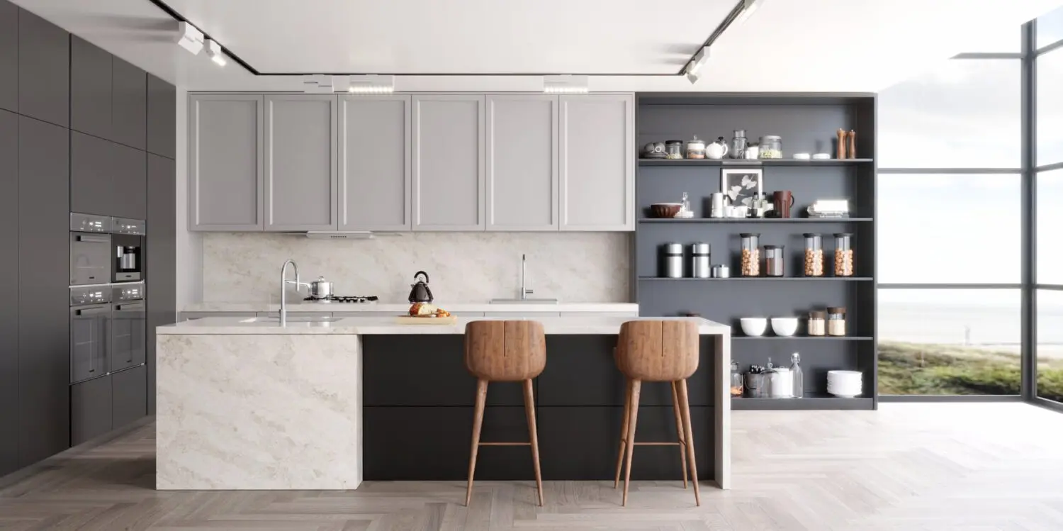 Interior Kitchenroom — preview 1, by Phi Vu (3dzip)