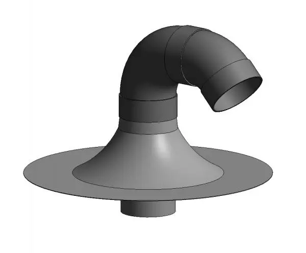 Roof transit electricity 110mm