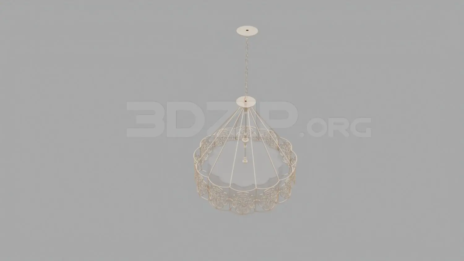 Ceiling Light — preview 1 (3dzip, CC0)