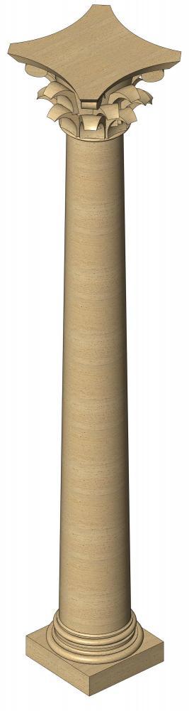 Column Round Corinthian