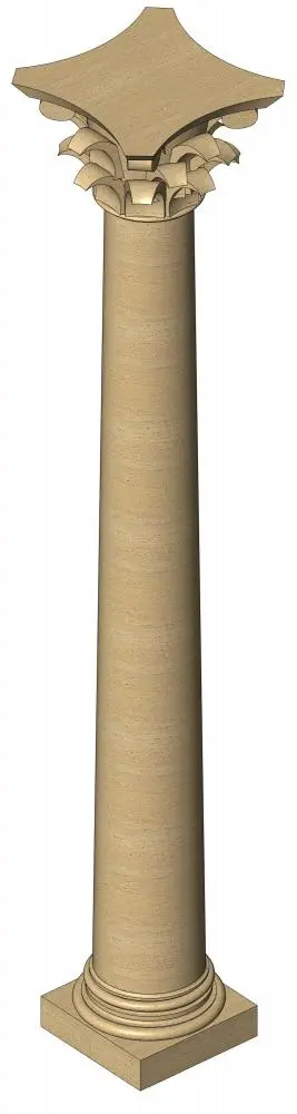 Column Round Corinthian