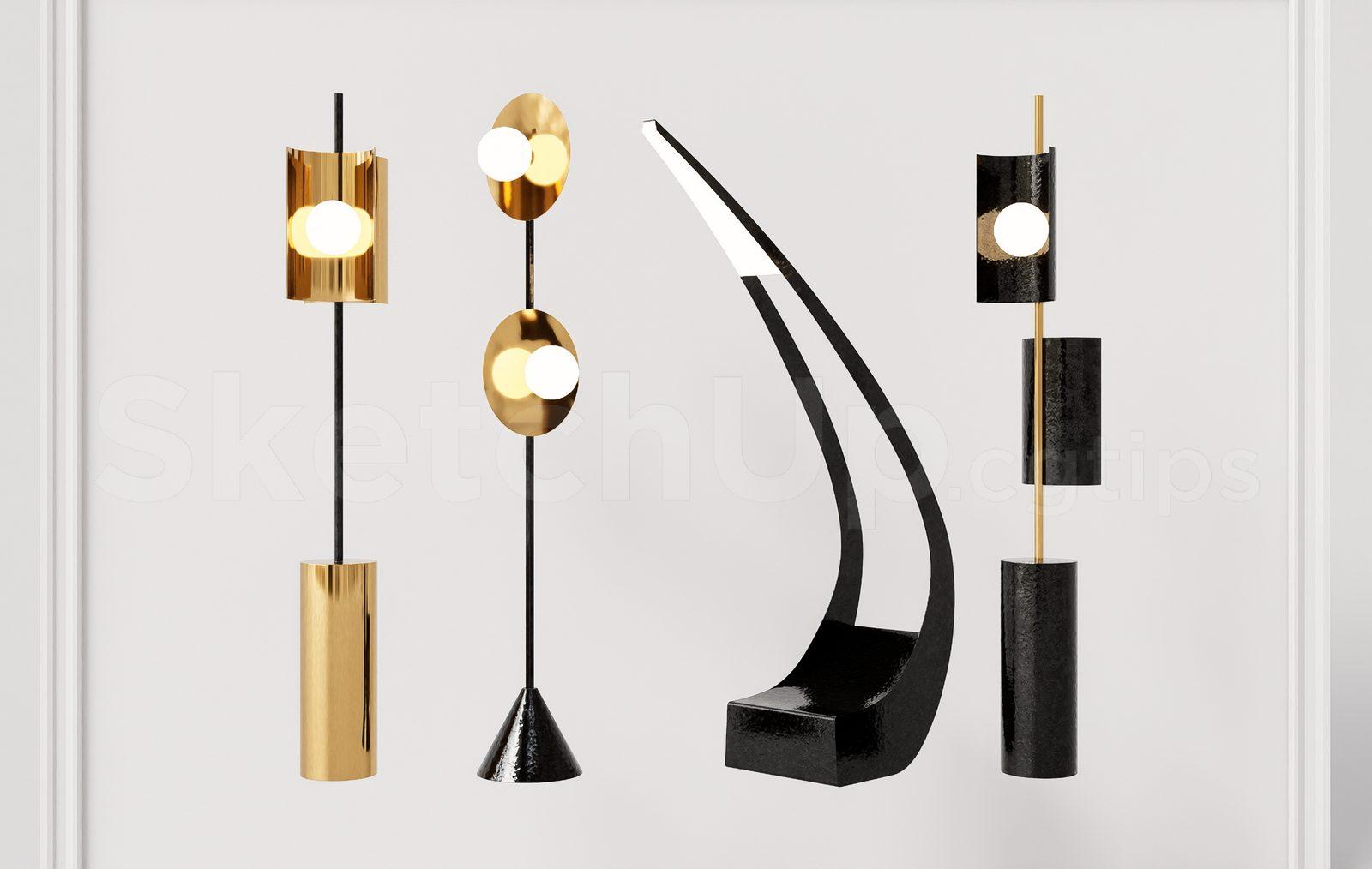 Floor Lamp Model Download for Interior Projects