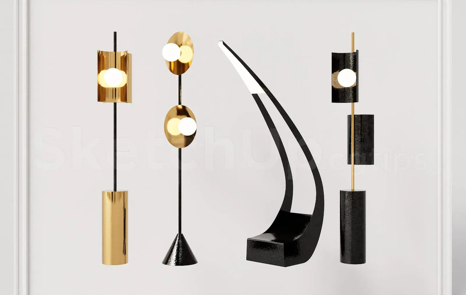 Floor Lamp Model Download for Interior Projects