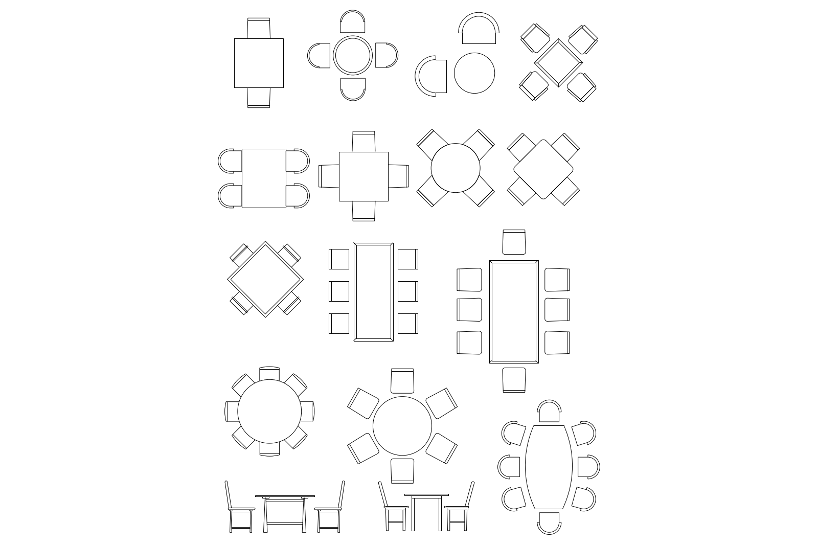 Dining tables